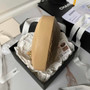 Chanel pouch grained shiny calfskin & gold-tone metal, AP3943 apricot - Default Title - View 5