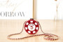 Chanel AS3669 vanity cases Shoulder Bag in Red