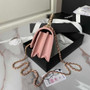 Chanel Clutch with Chain AP3974 Lambskin Pink