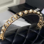 Chanel Clutch with Chain AP3974 Lambskin Black