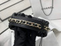 Chanel AP3095 Pouch Lambskin Gold-Tone Metal Black