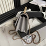 Chanel Clutch with Chain AP4044 Lambskin Gray
