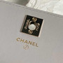 Chanel Clutch with Chain AP4044 Lambskin Gray