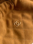 Chanel Clutch with leather strap, AP5227 Suede Calfskin tan - Default Title - View 6