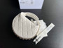 Chanel AP3095 Pouch Lambskin Gold-Tone Metal White - Default Title - View 6