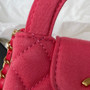 Chanel Clutch With Chain AP3435 Satin Plum