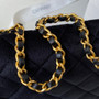 Chanel AP3363 Evening Clutch with chain Velvet Black