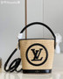 Louis Vuitton M59961 Petit Bucket Bag Black