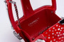 Chanel Red And Silver Strass, Lucite AS1200 Enamel Evening Bag - Default Title - View 9