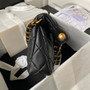 Chanel Shoulder Bag AS4754 Black Lambskin