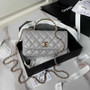 Chanel Clutch with Chain AP3974 Lambskin Gray
