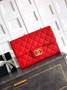 Chanel Large clutch,  Shiny crumpled calfskin, AP4944 red - Default Title - View 2