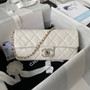 Chanel AP3791 Evening Clutch with chain Lambskin Beige
