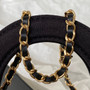 Chanel Clutch With Chain AP3435 Satin Black