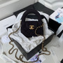 Chanel Clutch With Chain AP3435 Satin Black