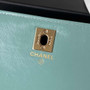 Chanel Clutch with Chain Ap3803 Lambskin Blue