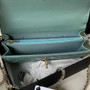Chanel Clutch with Chain Ap3803 Lambskin Blue