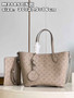 Louis Vuitton M21852 Blossom MM Bag Mahina Leather In Galet Beige