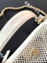 Chanel Pouch, Mesh, shiny lambskin & gold-tone metal, AP4673 white - Default Title - View 7