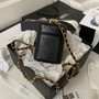 Chanel Clutch With Chain AP3459 Black Lambskin