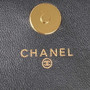 Chanel AP3005 Clutch with Chain Patent Calfskin Gold Black