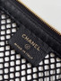 Chanel Pouch, Mesh, shiny lambskin & gold-tone metal, AP4673 black - Default Title - View 9