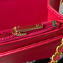 Chanel AP3363 Evening Clutch with chain Lambskin Plum