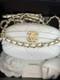 Chanel Clutch with chain White Lambskin AP3252 - Default Title - View 4