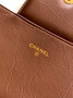 Chanel Large clutch,  Shiny crumpled calfskin, AP4944 brown - Default Title - View 9