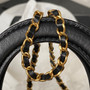 Chanel Clutch With Chain AP3435 Shiny Aged Calfskin Black