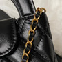 Chanel Clutch With Chain AP3435 Shiny Aged Calfskin Black