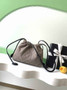 Chanel Clutch with leather strap, AP5227 Suede Calfskin gray - Default Title - View 3