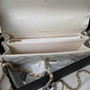 Chanel Clutch with Chain Ap3803 Lambskin White