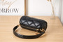 Chanel AS3427 Small Bowling Bag Calfskin Black