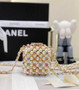 Chanel Evening Shoulder bag AS3769 pearl Gold