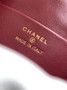 Chanel Clutch with leather strap, AP5228 Lambskin white - Default Title - View 7