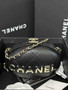 Chanel Clutch with chain Black Lambskin AP3252 - Default Title - View 1