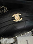 Chanel Clutch with chain Black Lambskin AP3252 - Default Title - View 7