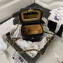 Chanel Clutch with chain AP3459 Lambskin Black