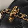Chanel Clutch with chain AP3459 Lambskin Black