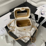 Chanel Clutch With Chain AP3459 White Lambskin
