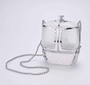 Chanel White And Silver Strass, Lucite AS1200 Enamel Evening Bag - Default Title - View 1