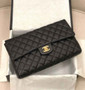 Chanel Clutch Black Calfskin A57650 - Default Title - View 1