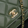 Chanel Wallet on chain, AP4166 Lambskin Green - Default Title - View 5