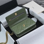 Chanel Wallet on chain, AP4166 Lambskin Green - Default Title - View 6