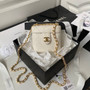 Chanel Clutch with chain AP3459 Lambskin White
