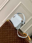 Louis Vuitton Side Trunk MM M25160 Blue leather