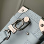 Louis Vuitton Side Trunk MM M25160 Blue leather