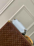 Louis Vuitton Side Trunk MM M25160 Blue leather