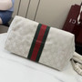 Gucci Giglio small tote bag ‎860845 White GG canvas